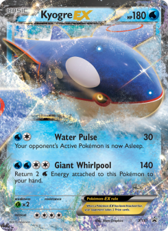 Kyogre EX - pokemon TCG Card