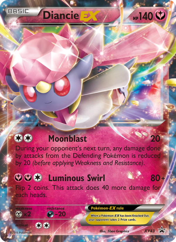 Diancie EX - Pokémon TCG Card