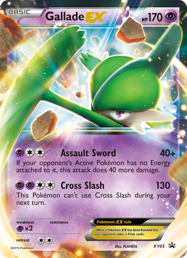 Gallade EX - Pokémon TCG Card