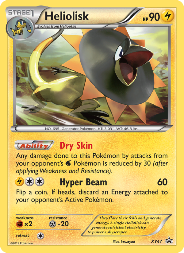 Heliolisk - Pokémon TCG Card