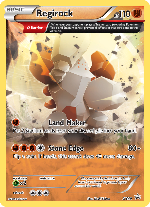 Regirock - Pokémon TCG Card