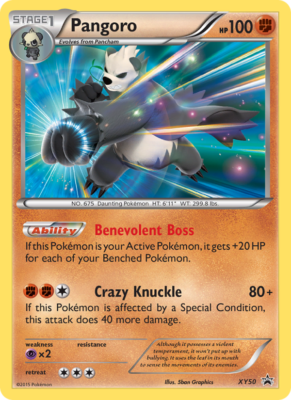 Pangoro - Pokémon TCG Card