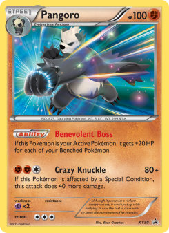 Pangoro - pokemon TCG Card