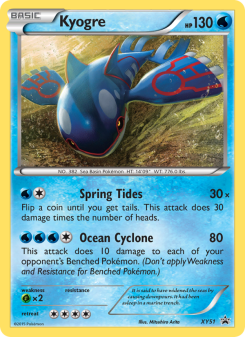 Kyogre - pokemon TCG Card