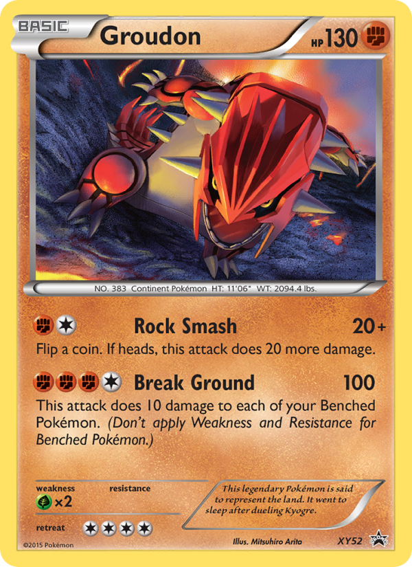 Groudon - Pokémon TCG Card