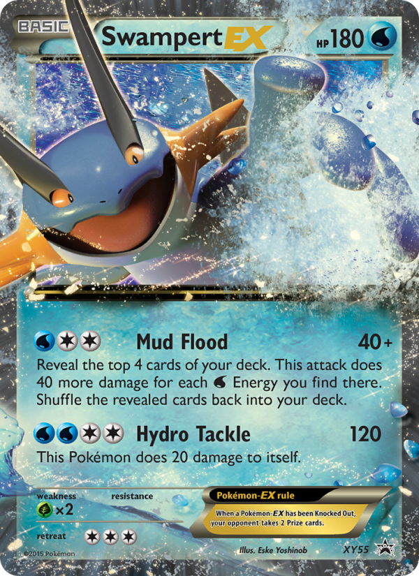 Swampert EX - Pokémon TCG Card