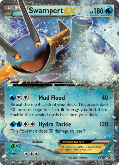 Swampert EX - pokemon TCG Card