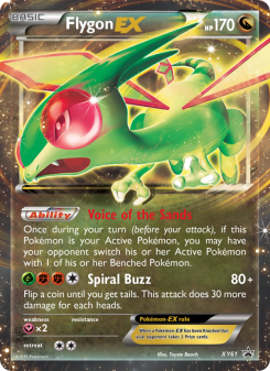 Flygon EX - pokemon TCG Card
