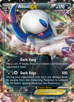 Absol EX - pokemon TCG Card