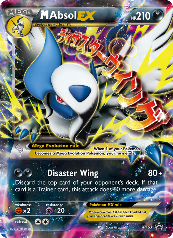 M Absol EX - Pokémon TCG Card