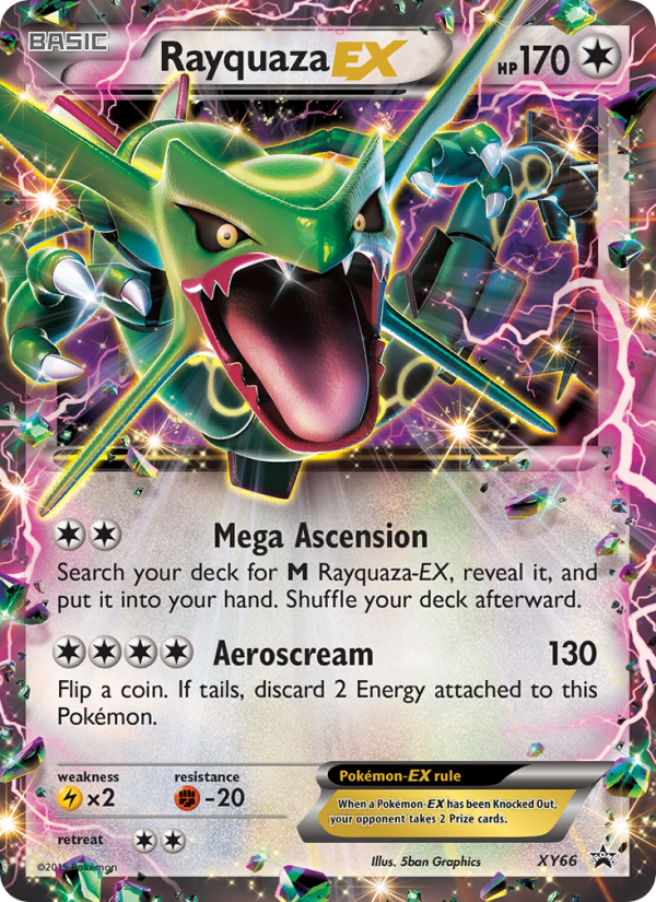 Rayquaza EX - Pokémon TCG Card