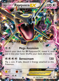 Rayquaza EX - pokemon TCG Card