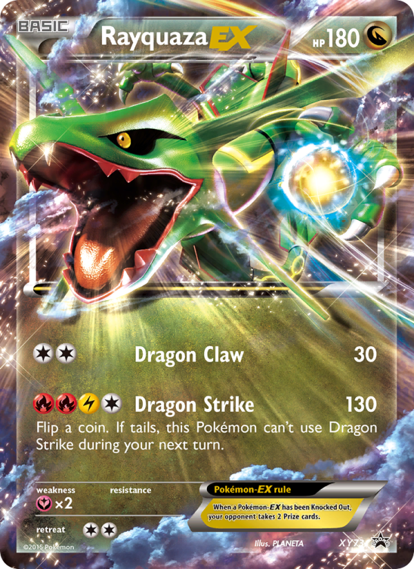 Rayquaza EX - Pokémon TCG Card