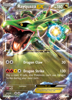 Rayquaza EX - pokemon TCG Card