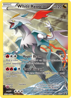 White Kyurem - pokemon TCG Card