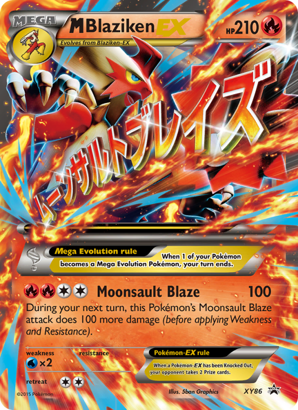 M Blaziken EX - Pokémon TCG Card