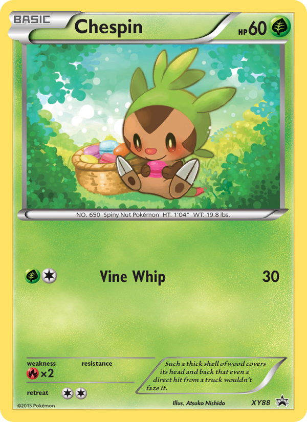 Chespin - Pokémon TCG Card