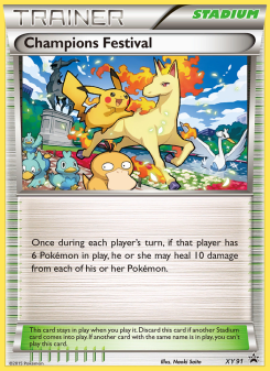 Champions Festival - pokemon TCG Card