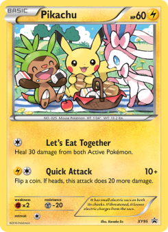 Pikachu - pokemon TCG Card