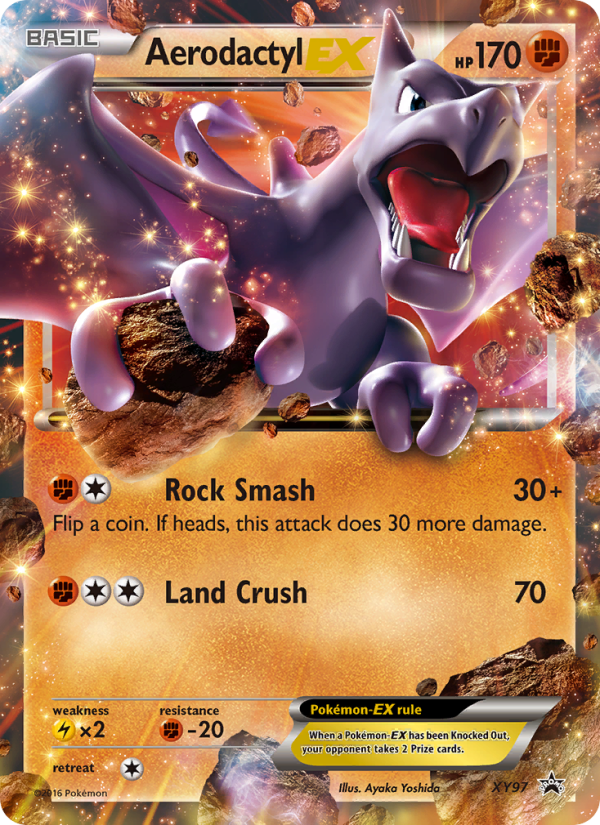 Aerodactyl EX - Pokémon TCG Card